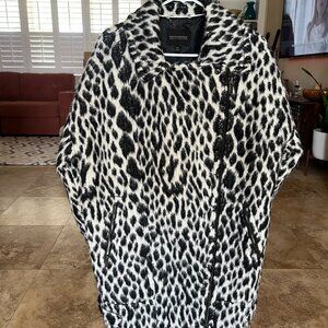 Banana Republic Snow Leopard Coat